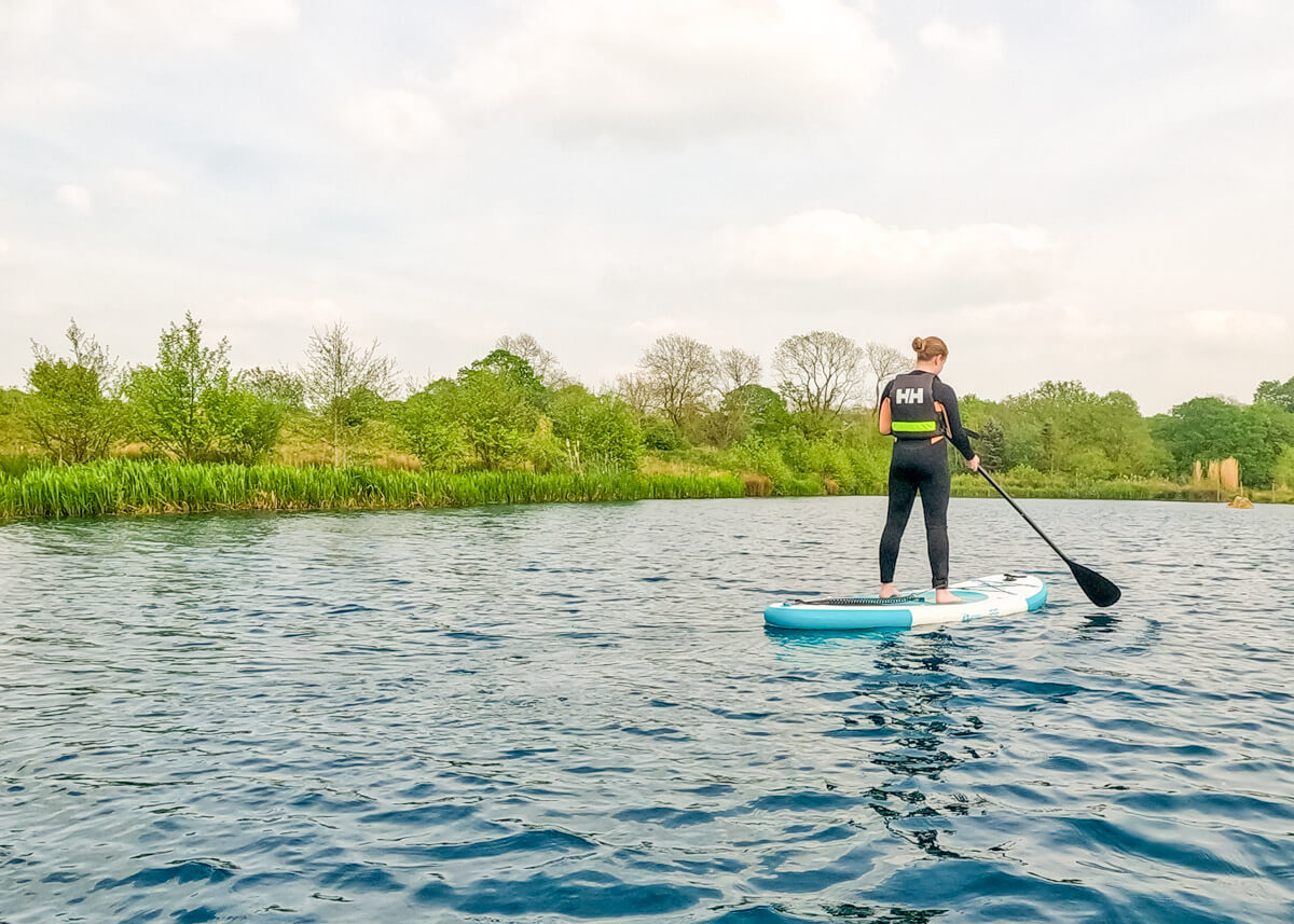 Stand Up Paddleboarding in Staffordshire