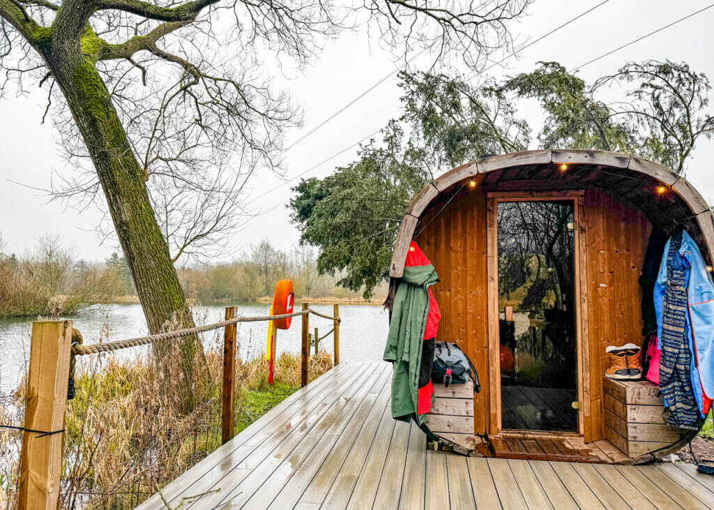 Whitmore Lakes sauna