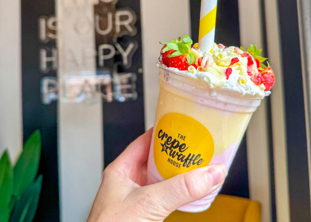 Crepe and Waffle Houses, best milkshakes in Staffordshire
