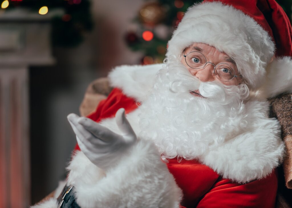 Santa in Staffordshire