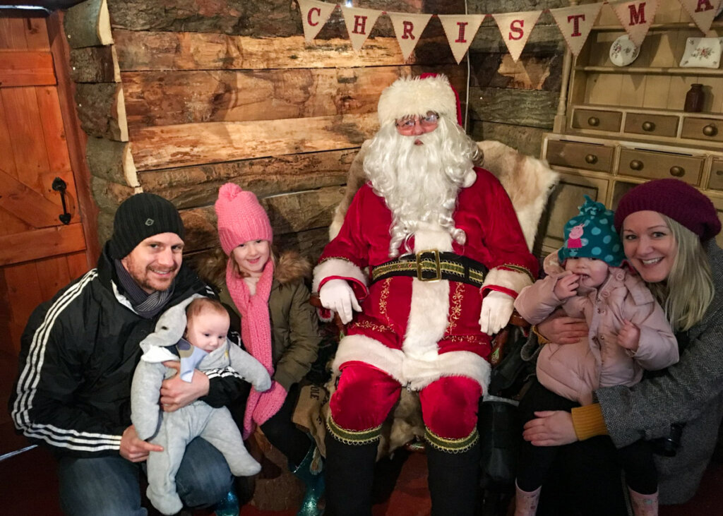 Santa in Staffordshire